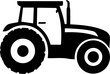 © Va - Modern Farm Tractor Silhouette Icon