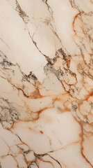 Aufkleber - Beige marble stone surface showing vein textures creating natural pattern
