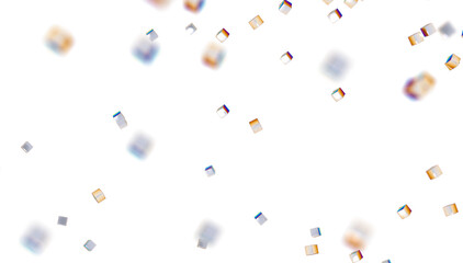 Poster - Digital cyberspace with particles and Digital data network connections concept.