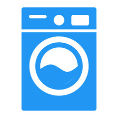 Wall Mural - washer machine icon, laundry icon