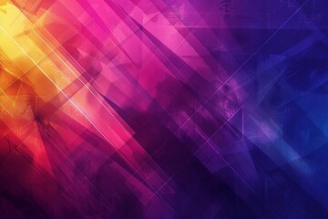 Wall Mural - Abstract Playground: A playful mix of colors – purple, pink, red, yellow, and orange – blends seamlessly in this grainy, textured background with a touch of noise. Perfect for web banners 