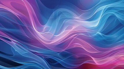 Wall Mural - Abstract Colorful Wavy Pattern