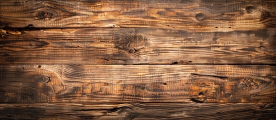 Canvas Print - Close-up of a textured wooden background with copy space image.