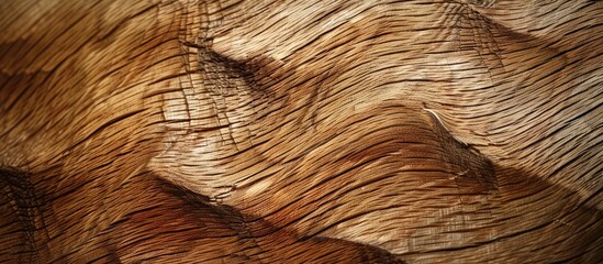 Aufkleber - Wood fibers showcasing a natural wood texture in the copy space image.