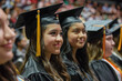 © Cadengo - School or college graduates proudly wear their graduation caps, symbolizing their academic achievement and readiness to embark on new journeys
