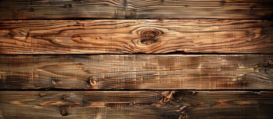 Aufkleber - Wooden plank background with ample copy space image.