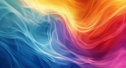 Wall Mural - Abstract Colorful Fabric Background Image