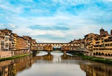 A view of the Ponte Vecchio in Florence in Italy