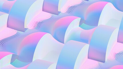 Wall Mural - vaporwave patterns seamless, geometric design with a subtle gradient in the background