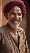 © Alessandro - portrait of indian man, old mand from india, make face