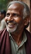 © Alessandro - portrait of indian man, old mand from india, male face, old nepalese