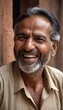 © Alessandro - portrait of indian man, old mand from india, male face, old nepalese