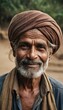 © Alessandro - portrait of indian man, old mand from india, male face, old nepalese