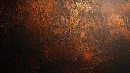 A wall with a brown and orange texture. The wall is covered in a rough, uneven surface