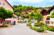 Beauty local houses in Mittenwald, Germany