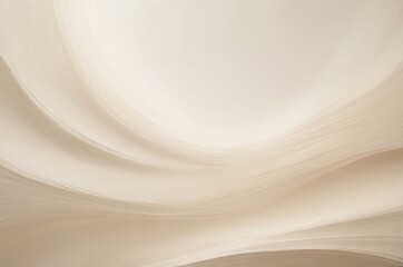 Wall Mural - close-up shot of abstract background beige paper folded into waves