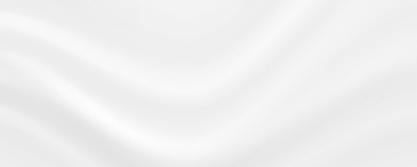 Wall Mural - smooth grey wave background. subtle silver curve lines texture. abstract gray template wallpaper for