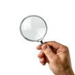 © EmBaSy - Hand holding magnifying glass