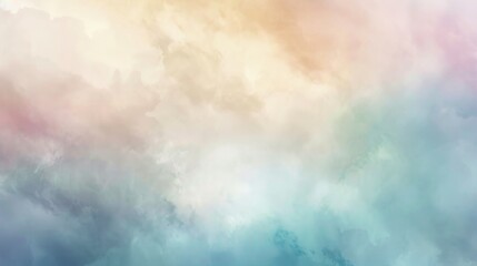 Poster - Abstract Dreamy Cloudscape