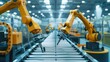 © Achmad Khoeron - Robotic arms and conveyors in a manufacturing plant