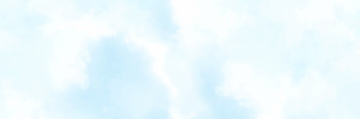 Wall Mural - background with clouds on blue sky. blue sky with transparent clouds vector. vector of nature cloud,