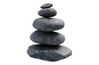 © posterpalette - stack of zen stone isolated on transparent background
