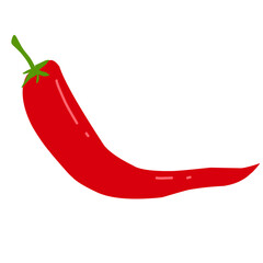 Red chili pepper Illustration 