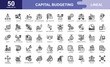 © Slamlabs - Capital Budgeting icon set