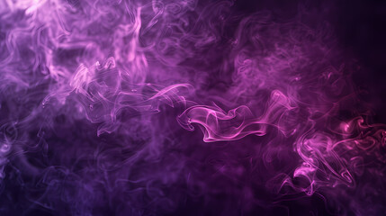 Wall Mural - Purple smoke illustration