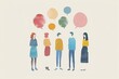 © Leo Rohmann - Diverse group of people sharing ideas in a creative brainstorming session symbolizing teamwork and collaboration