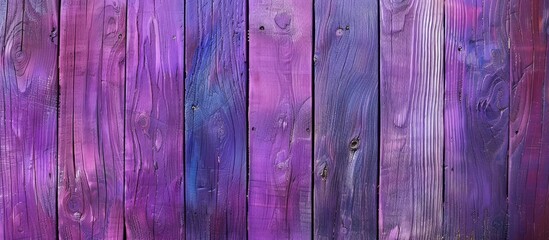 Poster - Purple wood texture background on a wooden board, with space for adding an image. with copy space image. Place for adding text or design