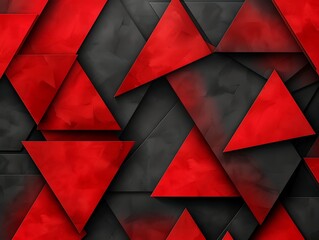 Wall Mural - Abstract red and black wavy background. 3d render illustration.Abstract red and black wavy background. 3d render illustration.