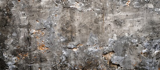 Fototapete - A weathered concrete texture with a seamless pattern suitable for interior decor, web backgrounds, and vintage-themed designs, ideal for a copy space image.