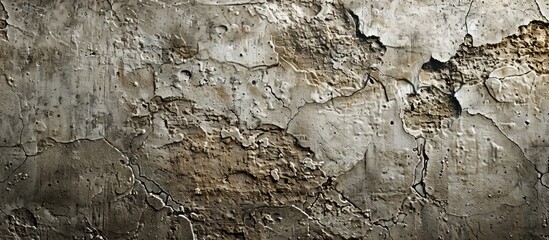 Poster - Background of cement texture with copy space image.