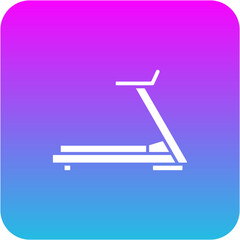 Canvas Print - Treadmill Icon