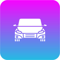 Canvas Print - Car Icon