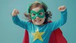 © Studio Nova - The smiling child superhero