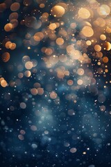 Wall Mural - New Year's Eve abstract background and bokeh. Photo generated by AI.