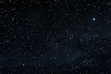 Wall Mural - the stars and galaxy are all shining in the sky of the outer universe, against a black starry backgr