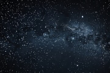 Wall Mural - the outer space sky and the galaxy at night, with a shiny starfield backdrop in the dark