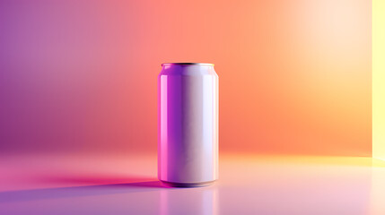 Canvas Print - Canned beverage model