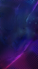 Poster - Abstract background with dots and gradient colors