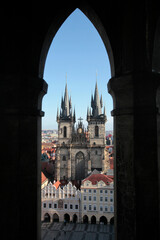 Wall Mural - Old Town Square and Tyn Church. Prague. Czech Republic.