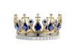 © Maria - a gold crown with blue gems
