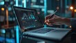 © Studio Nova - The digital analysis on laptop