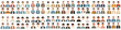 © arifinzainal1728 - vector set of male avatars