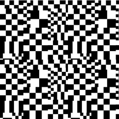 Wall Mural - Seamless Glitch Checker Tile Pattern. Perfect for apparel, textiles, backgrounds, ux etc.