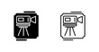 © Malik Grafix - Camcorder Vector Icon
