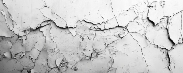 Sticker - White grunge concrete wall background texture