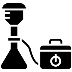 Wall Mural - Lab Vacuum vector icon. Can be used for Lab iconset.